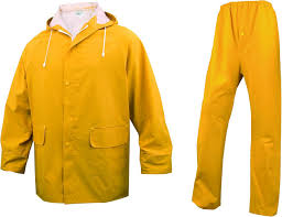 EN304 ENSEMBLE DE PLUIE JAUNE TAILLE L